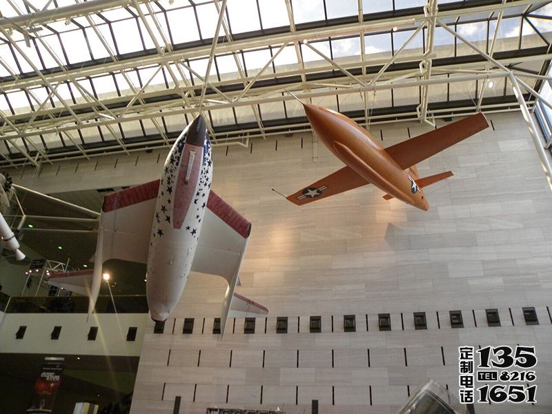 商場玻璃鋼大型仿真飛機模型飛機雕塑 商場玻璃鋼大型仿真飛機模型飛機雕塑