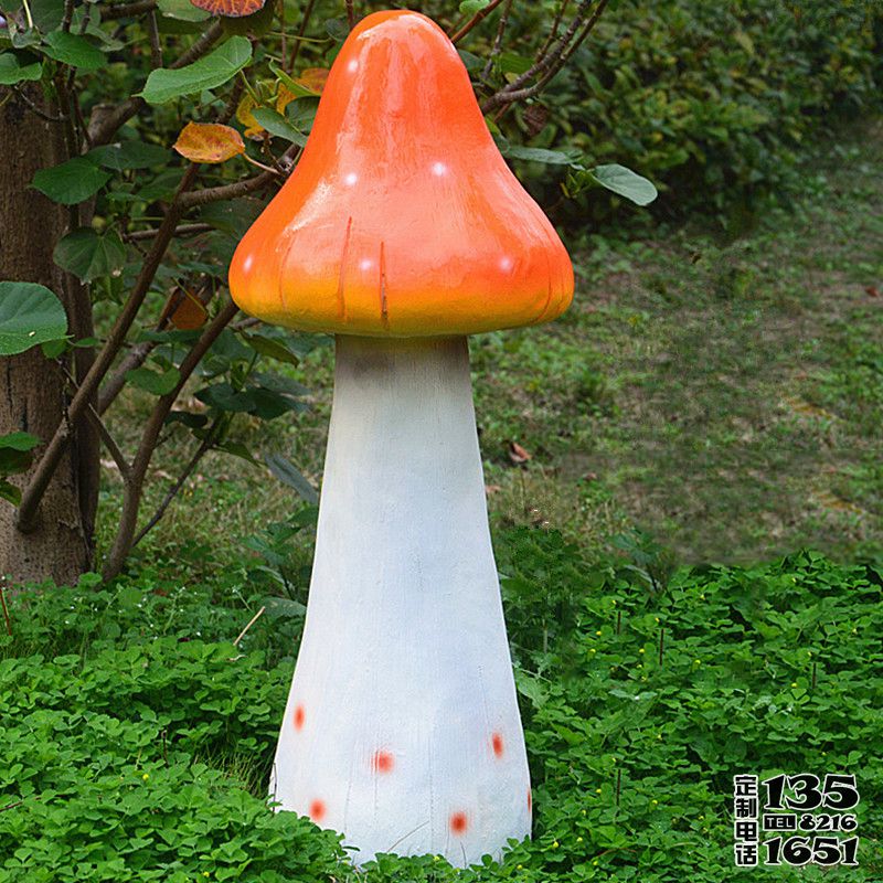 公園戶外玻璃鋼卡通彩繪蘑菇雕塑 公園戶外玻璃鋼卡通彩繪蘑菇雕塑