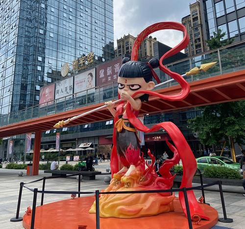 飄帶哪吒，3d打印，按需定制